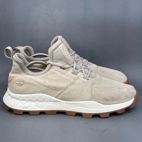 TIMBERLAND BROOKLYN  PERFORATED OXFORD SNEAKER SHOES men’s 11.5 - Picture 1 of 9